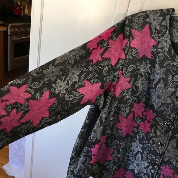 ULLA POPKEN Floral Brocade Jacket Relaxed Fit Blazer Women’s Plus Size 3X 4X 28 - Picture 10 of 16